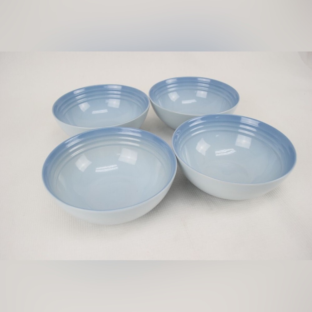 Le Creuset Coastal Blue Cereal Bowls set of 5